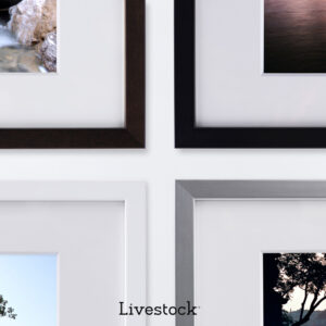 Read some tips on how to choose a picture frame color for your gallery wall